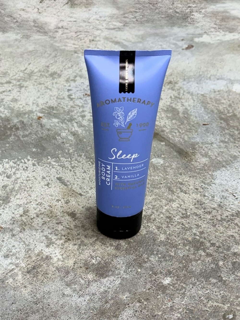 Bath & Body Works Sleep Lavender Vanilla Body Cream 8oz Discontinued